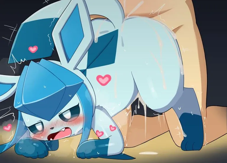 Glaceon in love with her trainer’s cock [MF] (0227)
