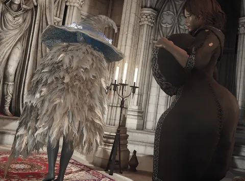 Ranni fills Melina with her Primeval Current (by me)