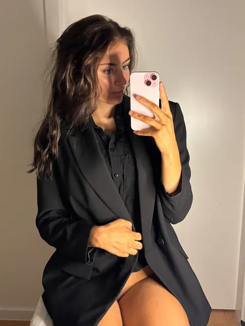 Had to satisfy myself after a long day at work