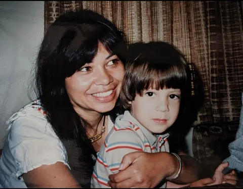 My mom when she was young in the early 80’s