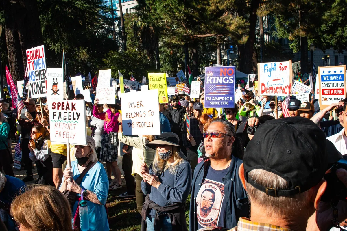 (OC) Sacramento No Kings Protest