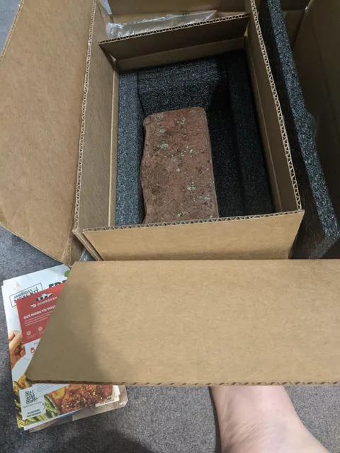 Newegg sent me a brick instead of a GPU.