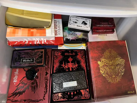 My friend moved away and gave me her old makeup collection. Everything is at least 9+ years old at this point. What would still be good to use?