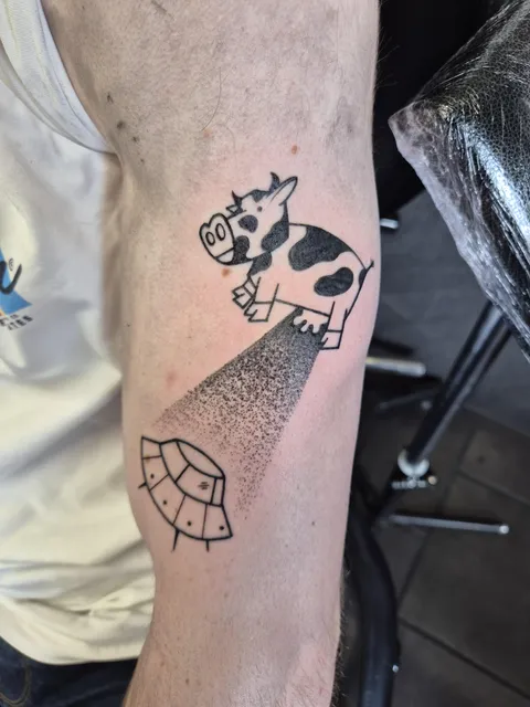 First tattoo. The truth is out there.