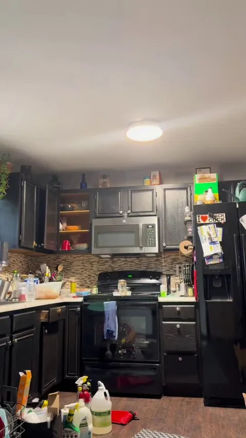 I told my husband there was a serious leak under the sink…