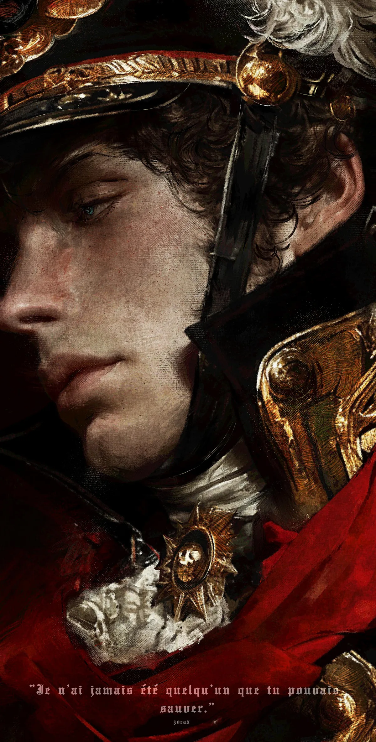 One man army, Zorax (me), digital art, 2025