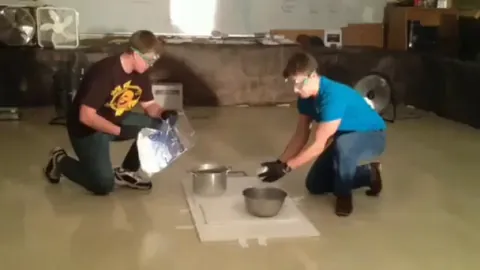 Making an indoor tornado