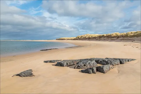 Beautiful Budle Bay, Northumberland is one of the UK's undiscovered treasures.