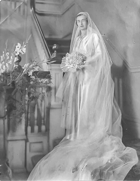 Great Grandma on her wedding day in 1930. San Francisco, CA