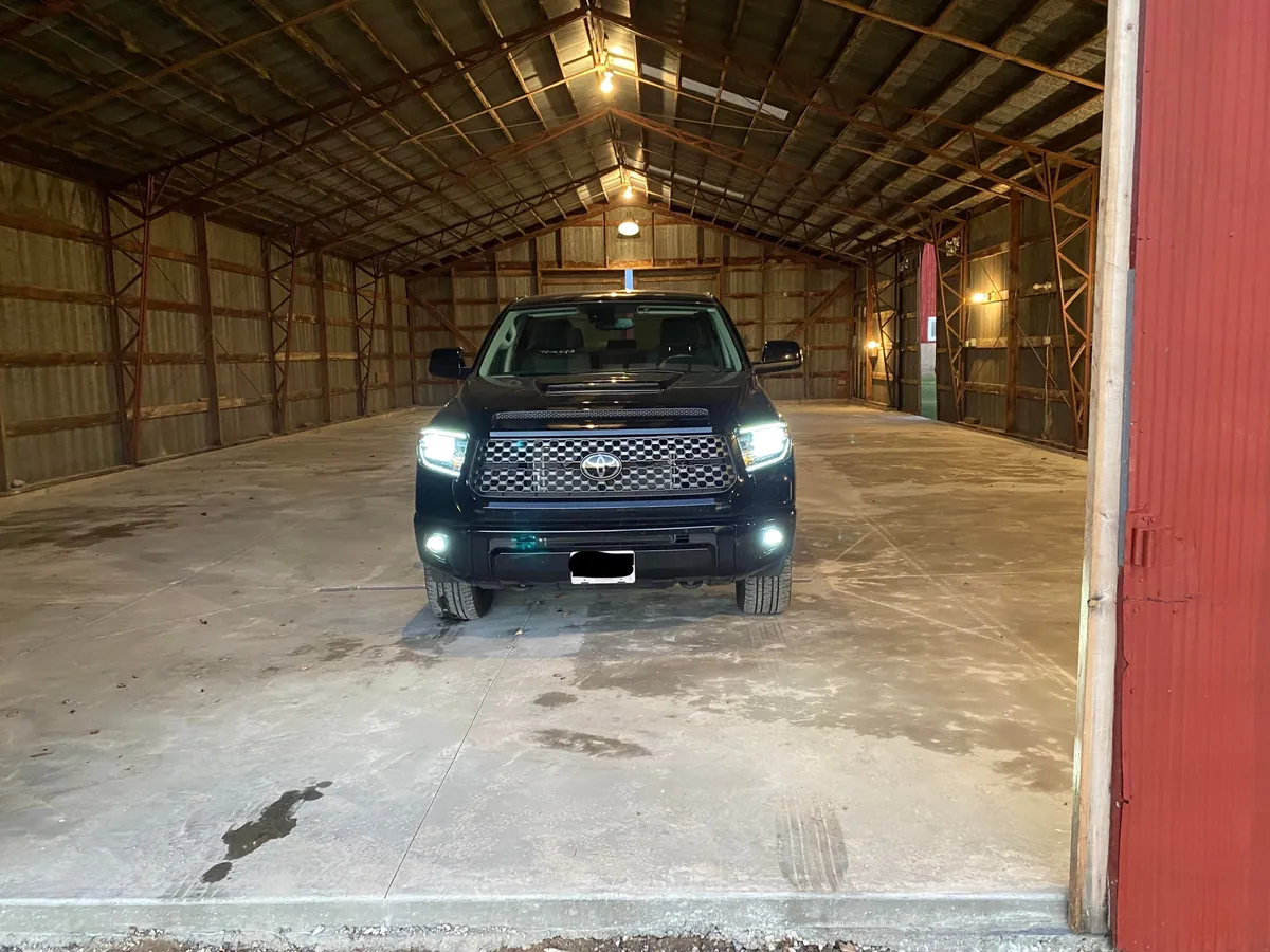 Progress from my 60+ yr old pole barn / workshop build