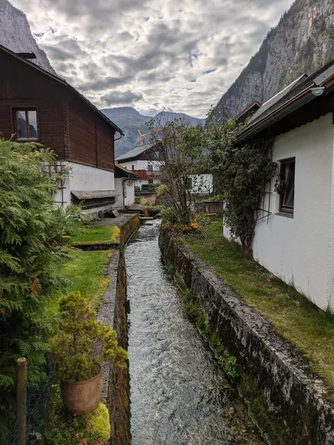 Hallstatt, Austria in Autumn 2024.