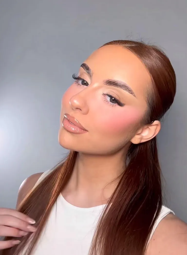 Does the pink under eye trend look good IRL?