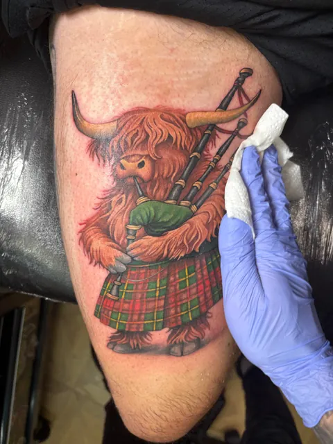 Okey Dokey Tat. Edinburgh.