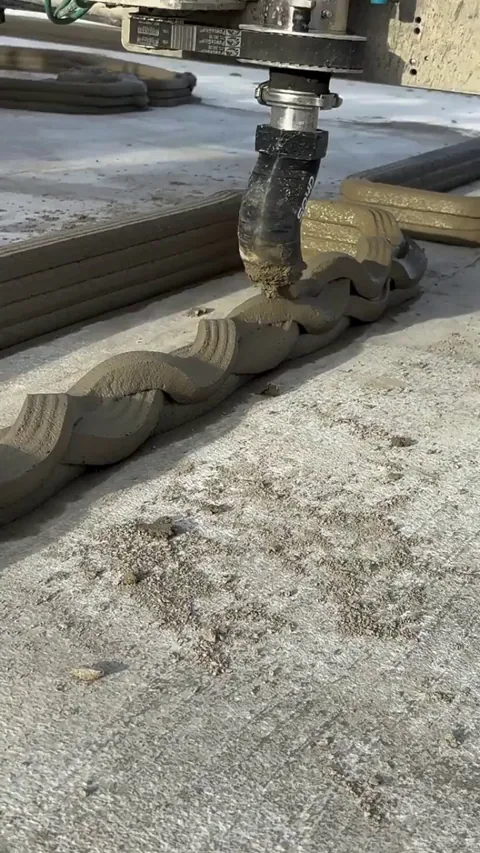 Advanced 3D Concrete Printing in Action