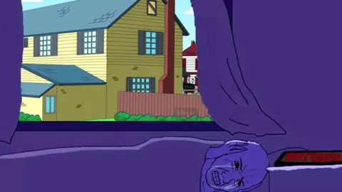 American Dad intro, but it's from the neighbor's perspective