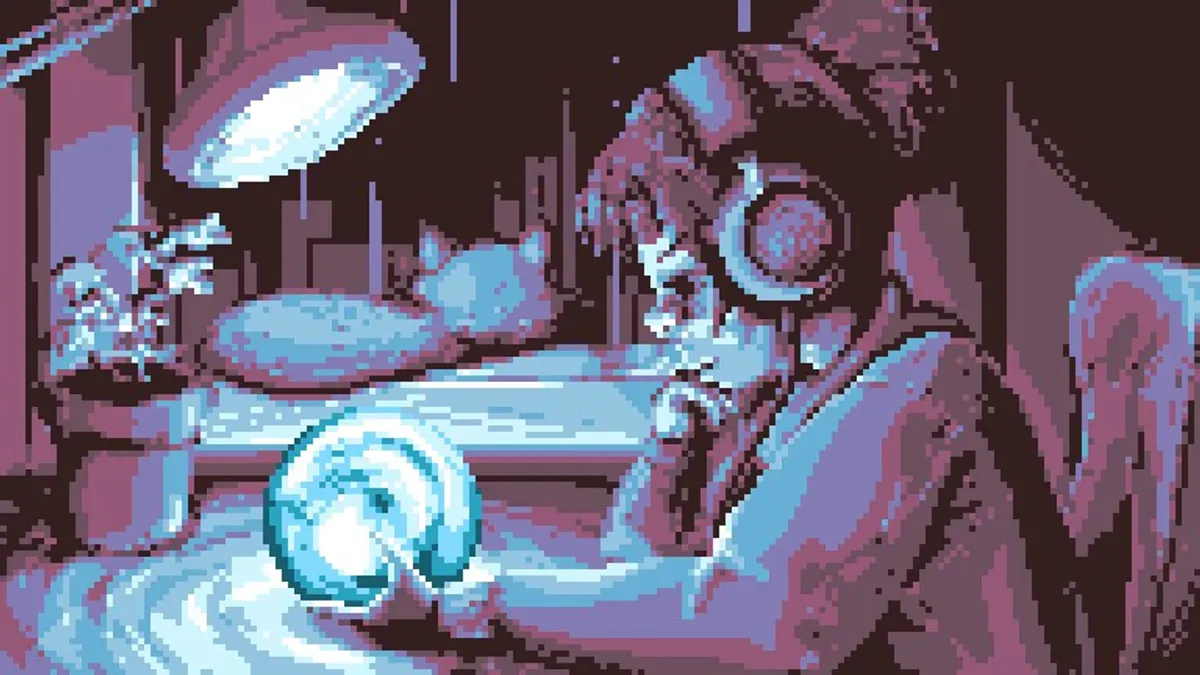 Lo-fi orbs to ponder to