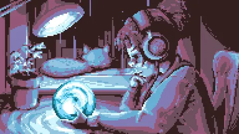 Lo-fi orbs to ponder to