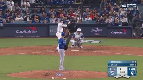 Ohtani hits 2 homers, ties record with 4 extra-base hits in World Series Game 3