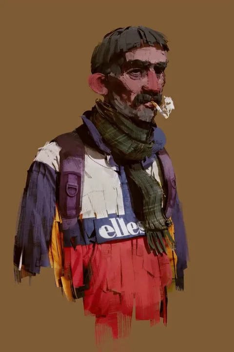 "Ellesse Guy", Me, Digital, 2022