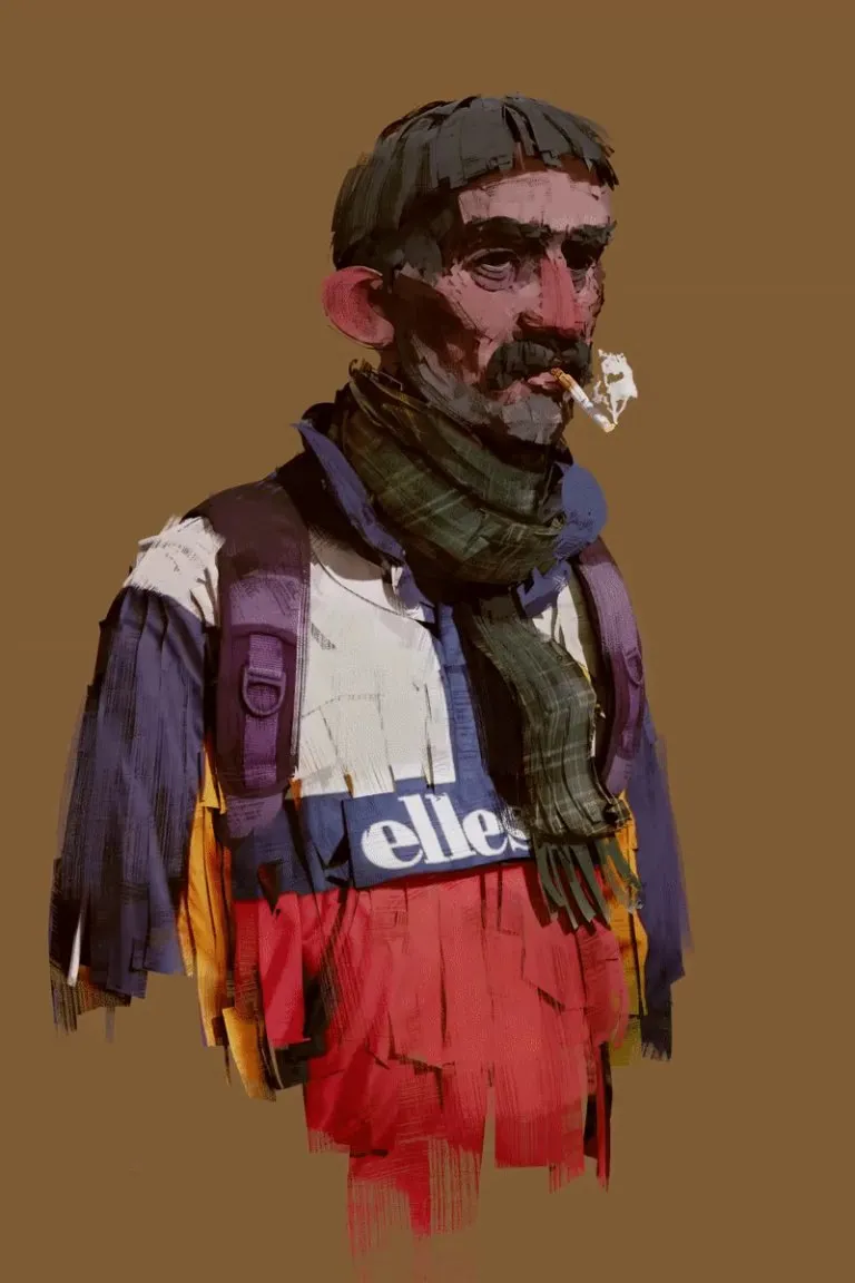 "Ellesse Guy", Me, Digital, 2022