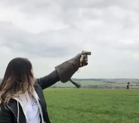 Stellar's sea eagle is one of the world's heaviest and one of the largest eagles, weighing between 11 to 20 lbs.
