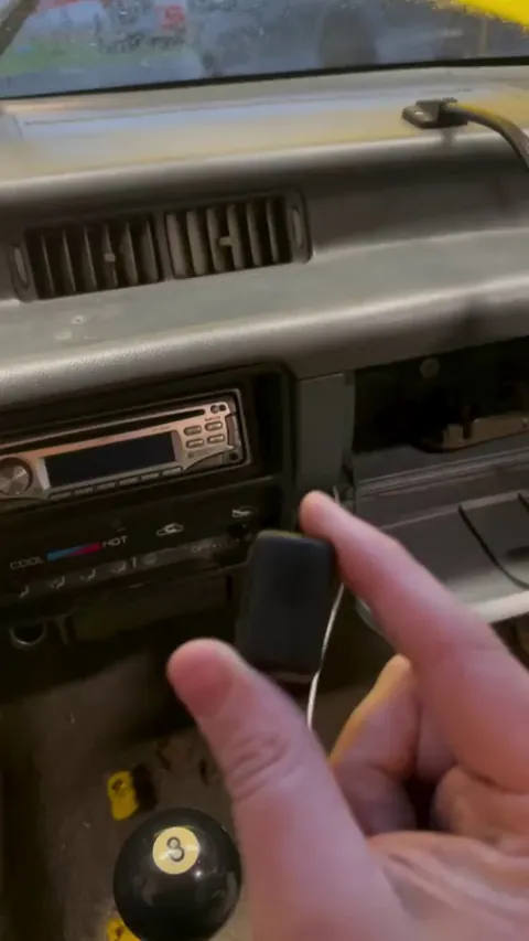 Curious case of a button