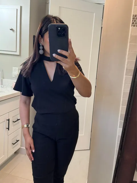 When in doubt, wear black