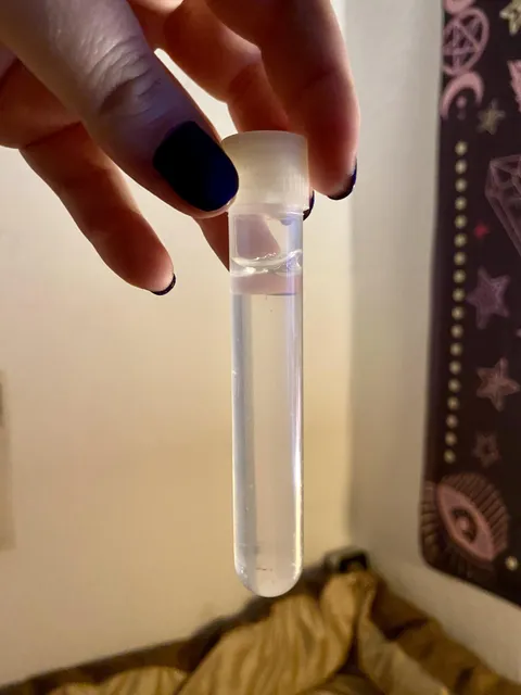 I have a tube with my Brain fluid in it