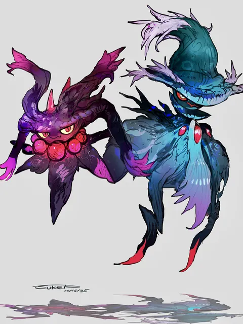 Flutter Mane / Mismagius Color Swap! [OC]