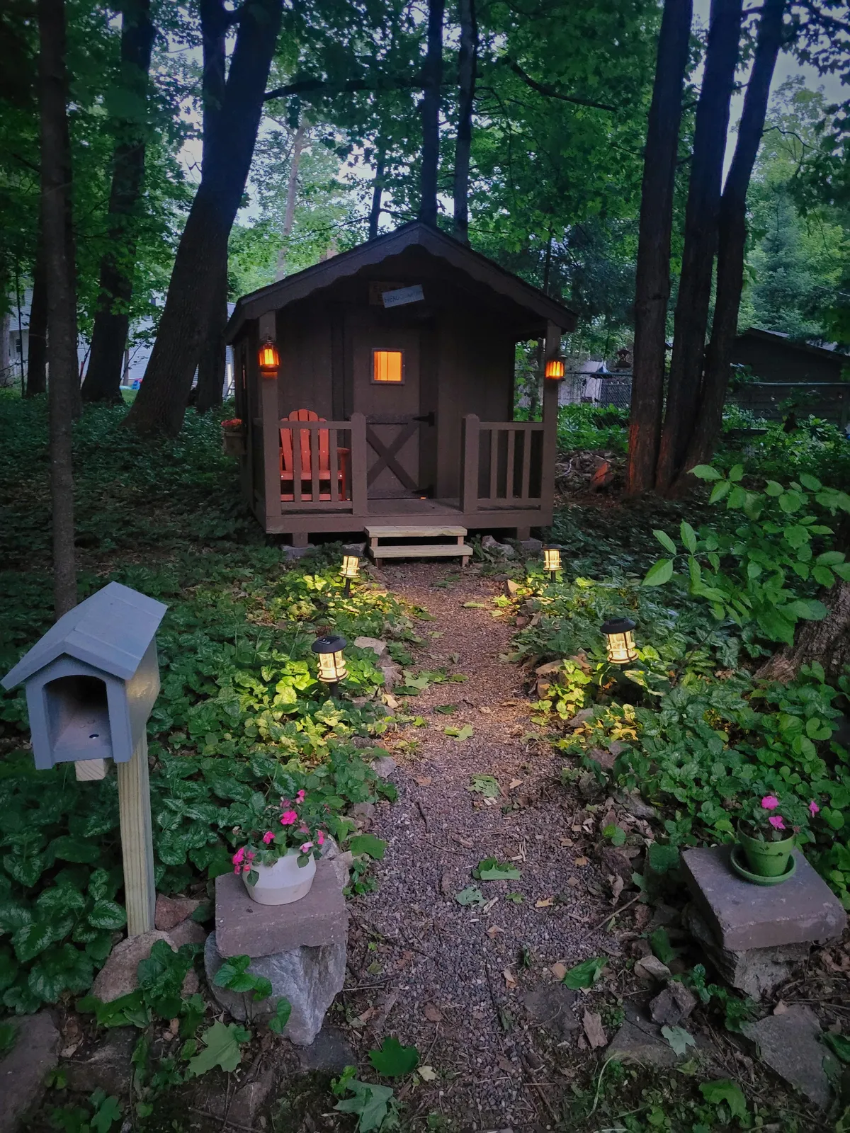 Our kids' playhouse is what I always wanted as a kid.