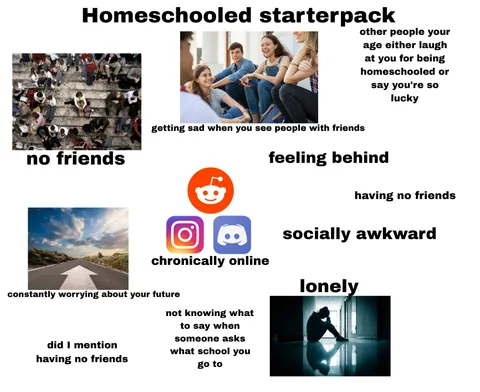 Homeschooled starterpack