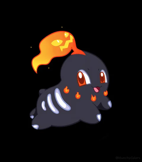 Pokémon Gen 2 Halloween Starter Designs 🎃