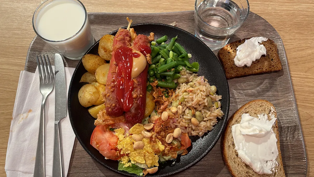 2.95€ lunch in a Finnish university