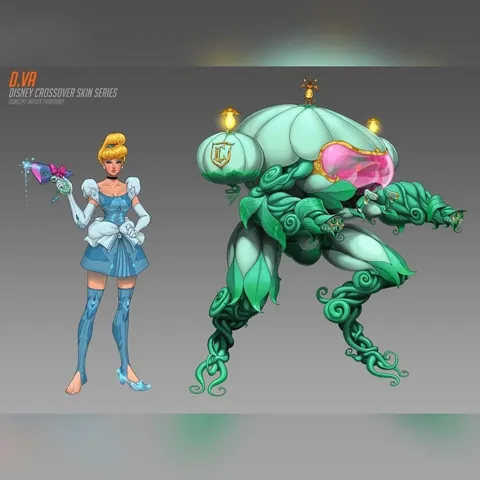 [Repost] Concept skins Overwatch 2 x Disney by Alfonso Pardo Martìnez
