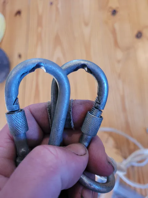 My kids swing hooks after four years of use