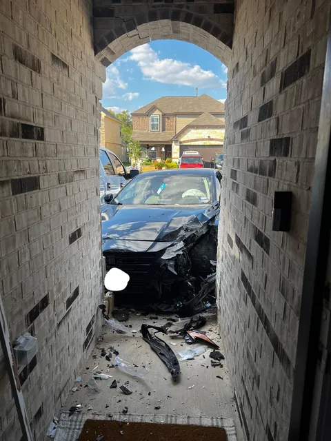 Our Neighbor Accidentally Drove Straight Into Our House