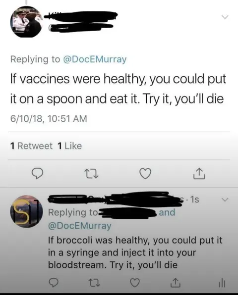 Average anti vaxxer