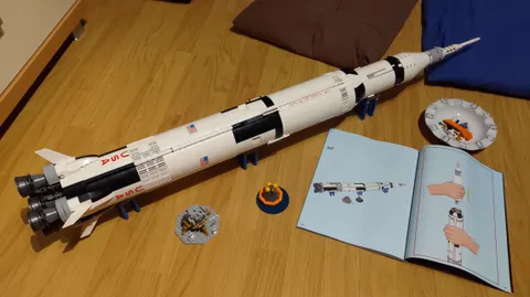 Had great fun on Christmas - building the awesome Saturn V