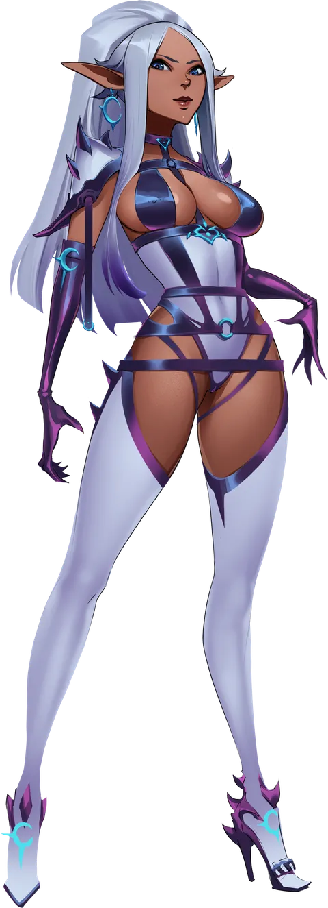 Dzira - elf girl (by Ninego) [The Veil Chronicles: Nix University] 