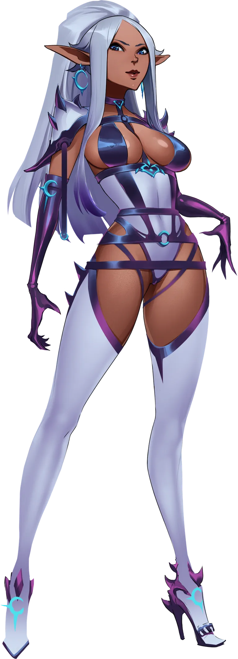 Dzira - elf girl (by Ninego) [The Veil Chronicles: Nix University] 