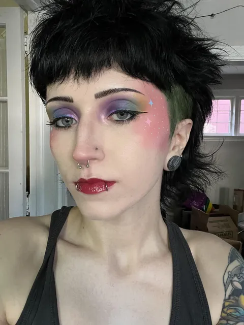 My look for a pride party last night 🌈
