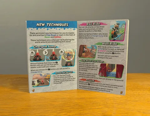 Custom Manual/Booklet for Mario Kart World
