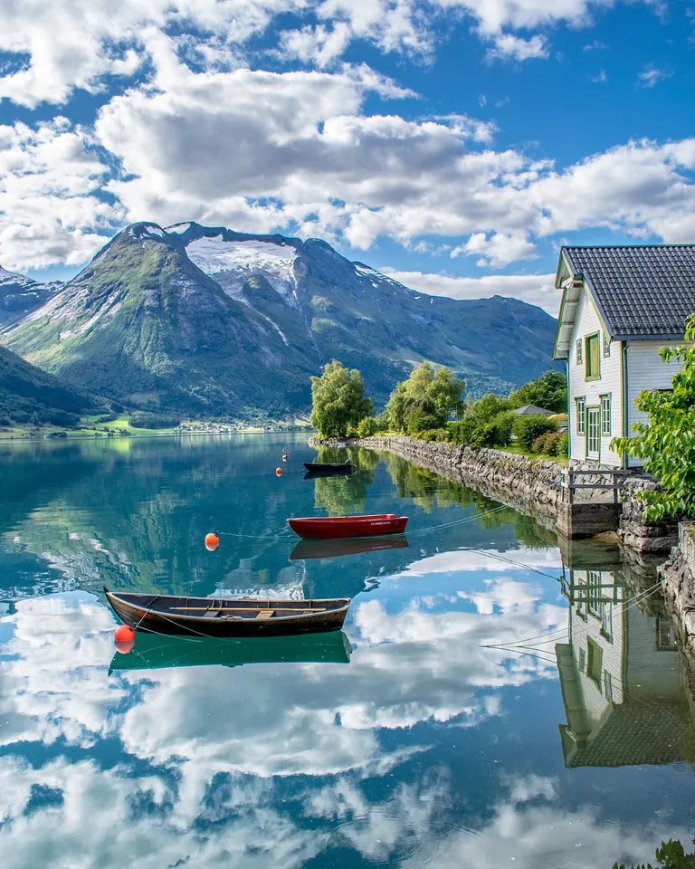Oppstryn, Norway.