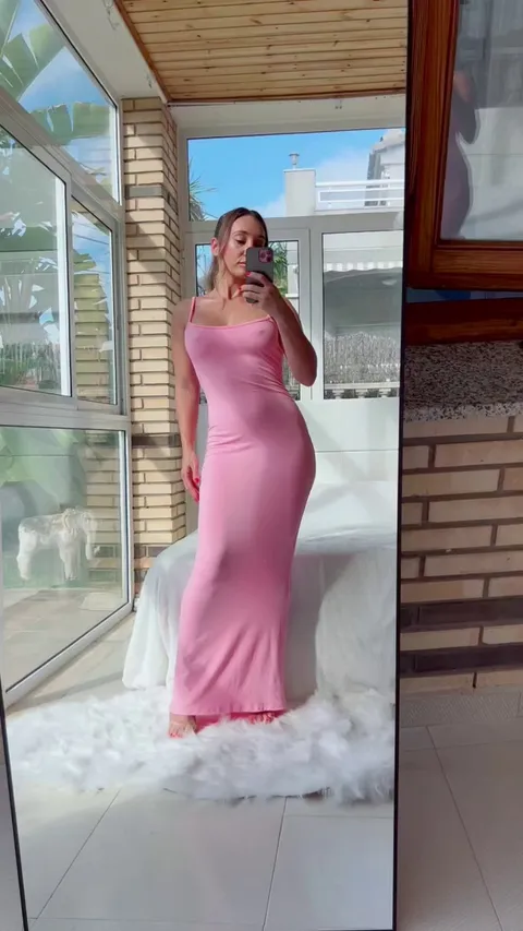 A tight dress says everything without showing anything