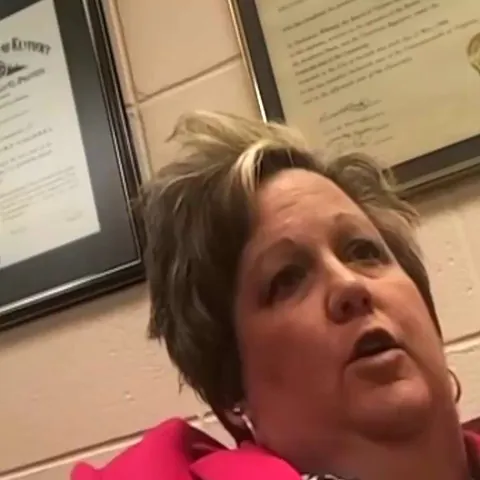 New school principal fires longtime janitor for leaving work 8 minutes early.