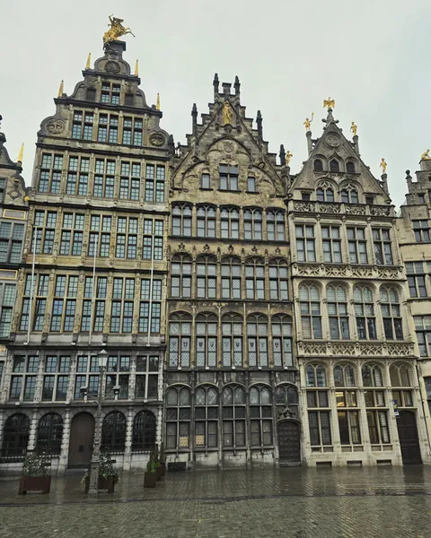 16th-century Flemish Renaissance: The ornate Guildhalls of Grote Markt, Antwerp, Belgium [2738x3422] [OC]
