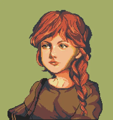 My first time drawing portrait with a somewhat realistic style, does it look okay?