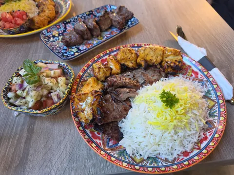 [I ate] Persian Kabob