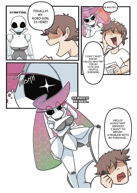 Robo-Waifu / RoboWaifus Season 1 | Pokemon | by Clockworklewds | Tried translating some of these pages to English