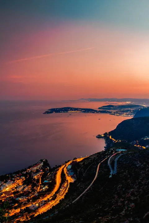 Côte d'Azur, France.